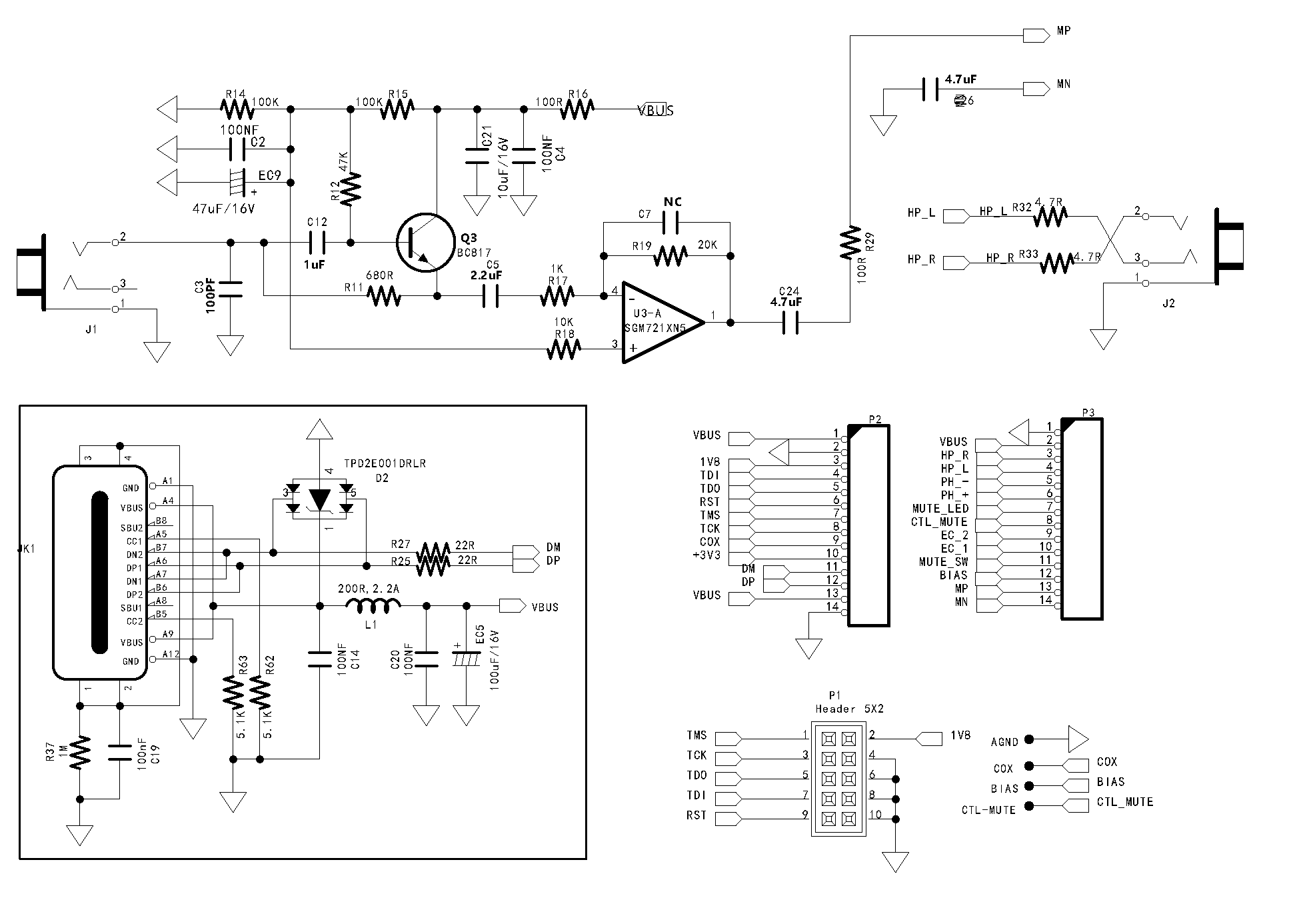 A316-Codec-V1 Application Schematic A316-Codec-V1 Application Schematic
