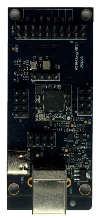 A316-HF-I2S-V1 USB TO I2S HiFi音频转换器评估板 A316-HF-I2S-V1 USB TO I2S HiFi音频转换器评估板